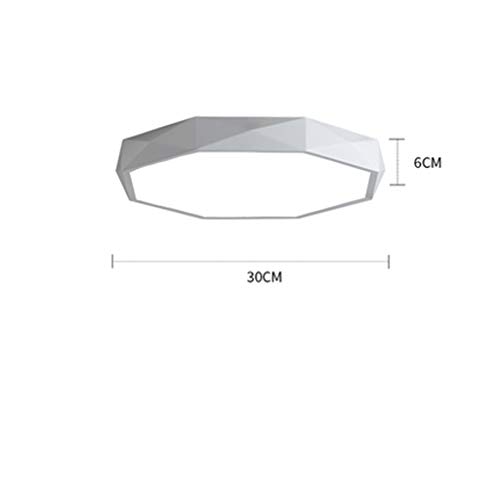 Plafonnier LED moderne et rond de 50cm vert pour un salon chaleureux