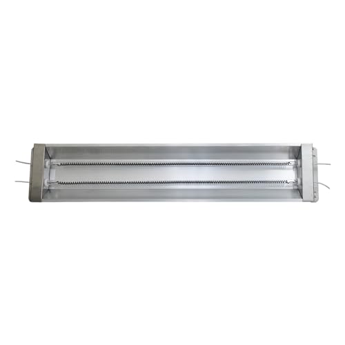 Lámpara de curado de pintura por infrarrojos, Lámpara Infrarroja De Doble Tubo De Fibra De Carbono Con Reflector, Calentador De Lámpara De Calefacción Infrarroja, Tubo De Calentamiento De Pintura For