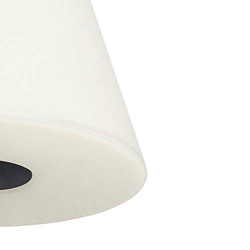 Lampadaire étanche design noir Virginia QAZQA éclairage extérieur