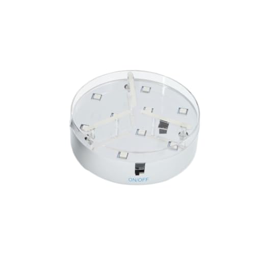 Base de pantalla LED para iluminar figuras oscuras en vitrinas de hogar 2