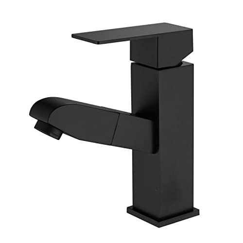 Robinet de lavabo extractible contre les éclaboussures et le manque d'espace
