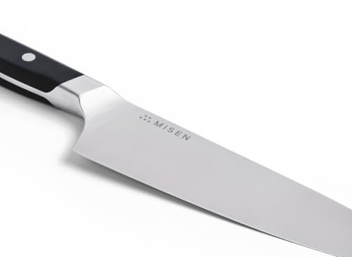 Image of Misen 8 Inch Chef's Knife, ACUTO440 Japanese High-Carbon Steel Kitchen Knife, Black