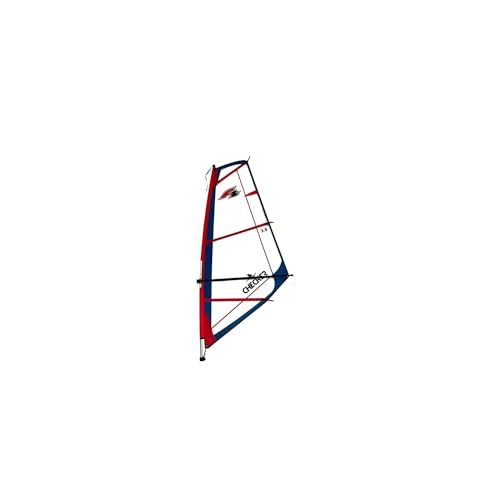 F2 Vela Checker 3,5 m² con asta e forchetta, windsurf, sport, surf, sport acquatici, sport
