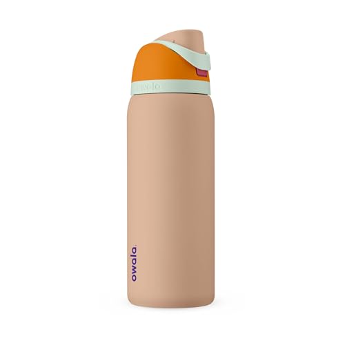 owala-freesip-32-oz-insulated-stainless-steel-water-bottle-desert image 3