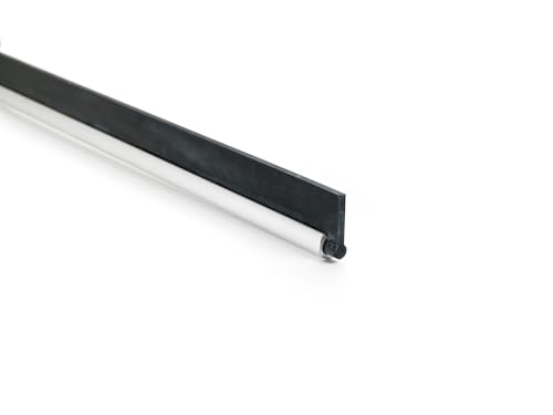 Image of Moerman Aluminum Channel with Rubber Included-Lightweight and Balanced - Fits Most Standard Handles, Use on Cleaning Windows, Mirrors, and Shower Doors 18 Inch