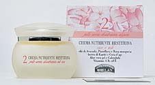 Helan Normal and Dry Skin Restorative Nourishing Cream for Face and Neck with Passion Flower, Avocado and Rose Hip Seed Oils, Shea Butter and Beeswax, Aloe Vera Gel and Marigold, Vitamins A, B5 and E