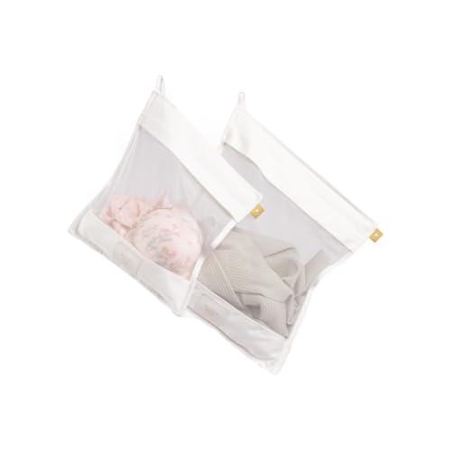 Hayden Hill Filets de Lavage de Luxe en Coton Bio, Linge Délicat, Lot de 2