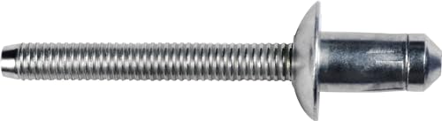 Auveco # 22067 Fits Ford Specialty Rivet, All Steel, Zinc And Clear Trivalent W707638-S900C. Qty 10.