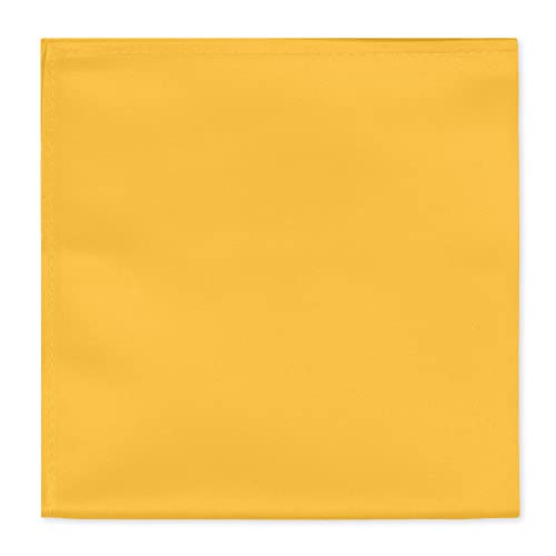 Image of Jacob Alexander Men's Pocket Square Solid Color Handkerchief