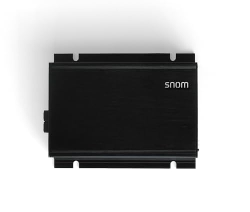 Snom PA1+ SIP-basiertes Durchsagesystem durch Erstellen eines Anrufs vom Telefon, 6,5-Watt-Class-D-Verstärker, Broadcasts über SIP und Multicast, 3 Jahre Herstellergarantie, 00004602