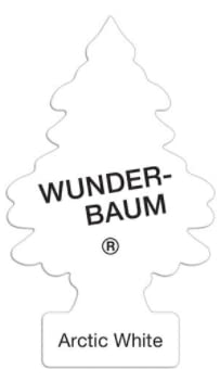 Wunder-Baum zestaw 5 odświeżaczy powietrza do samochodów + Light Tribe Pen (Arctic White)