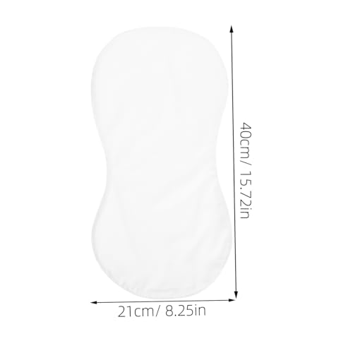 3 pcs Sublimation Blank Burp Cloths Double Heat Transfer DIY Burping Towels Soft Newborn Spit Up Rags Safe Comfortable2