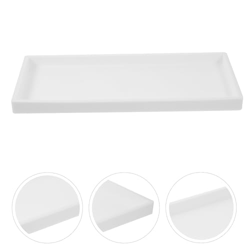 Bandeja de silicona multifuncional para ordenar el baño 8
