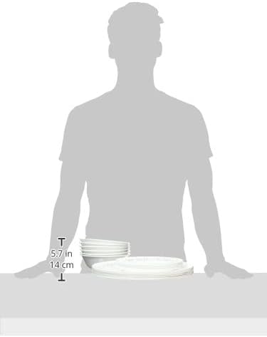 Corelle Vitrelle 18-Piece Service for 6 Dinnerware Set Triple Layer Glass and Chip Resistant, Lightweight Round Plates and Bowls Set, Country Cottage image 2 of 8 B0119IOPIY