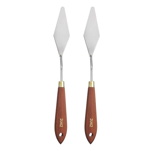HARFINGTON 2pcs Palette Knife Painting Tool 3.43