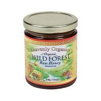 Heavenly Organics Honey, Og, Wild Forest, 12-Ounce (Pack of 3)