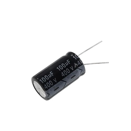 Condensateur électrolytique 100uF 400V en aluminium 16x30mm lot de 2