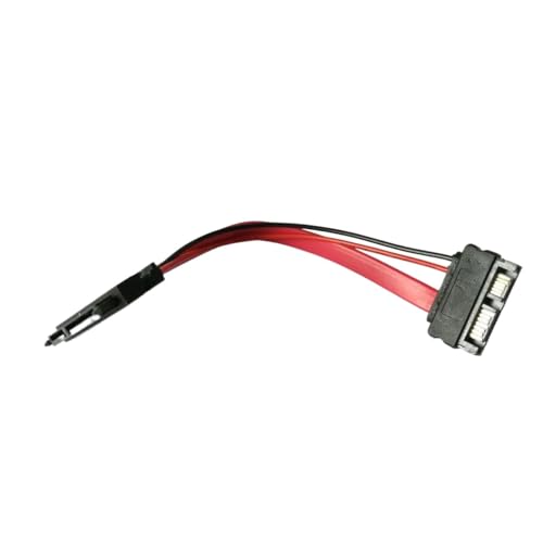 Cable SATA 22p 7+15 Pin a 7+6Pin 13P 30 cm para SSD 2.5"