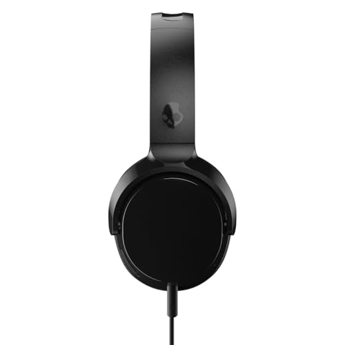 Image of Skullcandy Riff On-Ear Wired Headphones, Microphone, Works with Bluetooth Devices and Computers - Black (Pack of 2)
