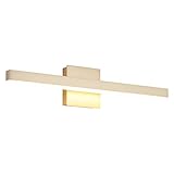 Joossnwell LED Vanity Lights 24" Inch Gold Dimmable Bathroom Vanity Light Fixtures Modern Sconces Li