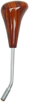Gear Shift Knob for Mercedes E Class W124 W114 W115 R107 W126 Wood Zebrano image 3