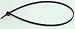 PRO POWER VUVT-05M-M CABLE TIES, 3.375IN L, NYLON, 18LB TENSILE STRENGTH