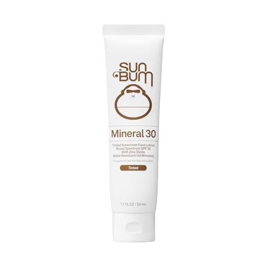 Sun Bum Mineral SPF 30 Tinted Sunscreen Face Lotion | Vegan and Hawaii 104 Reef Act Compliant (Octinoxate & Oxybenzone Free) Broad Spectrum Natural Sunscreen with UVA/UVB Protection | 1.7 oz