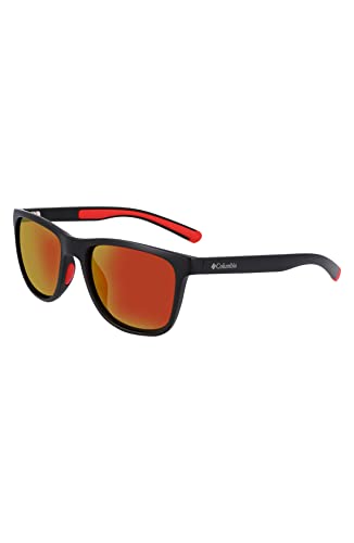 Lunettes de soleil polarisées homme Columbia River Chill Matte Black Orange Revo