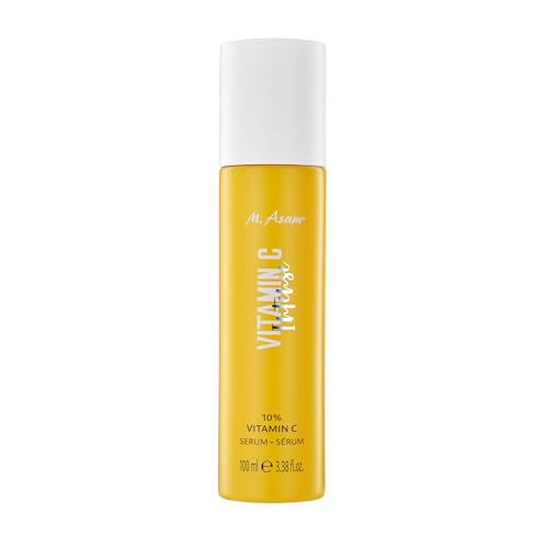M. Asam VITAMIN C Intense 10% siero (100 ml) – Vitamina C ad alto dosaggio, siero anti-invecchiamento, per la cura del viso per una carnagione uniforme, idrata