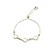 Ywmsfl Fashionable Heart Stone Metal Chain Stylish Wrist Jewelry For Comfort And Durability In Daily Wear Fashionable Wristband