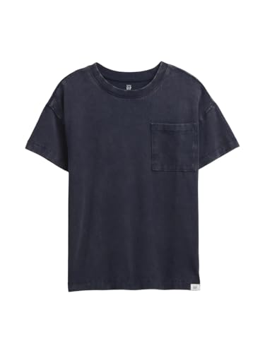GAP Baby Boys Short Sleeve Knit Top Navy Uniform 5YRS