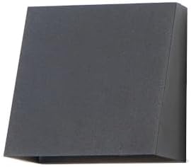 Maxim Pathfinder-15W 1 LED Outdoor Wall Sconce-5.5 Inches Wide by 5.5 inches high-Black Finish