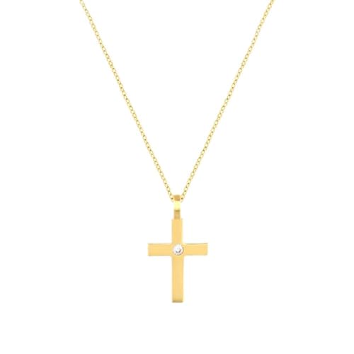 Pendentifs croix lune pour femmes aux finitions de prestige