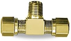 Air Brake, Nylon, Tee Branch, 3/8"x1/8"