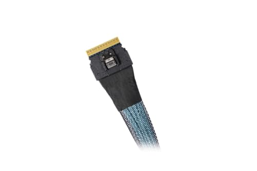 Icy Dock MB406L-B - Cavo Dati Slimsas SFF-8654 8I A 1 Slimsas SFF-8654 8I, Lunghezza 50 Cm - 2