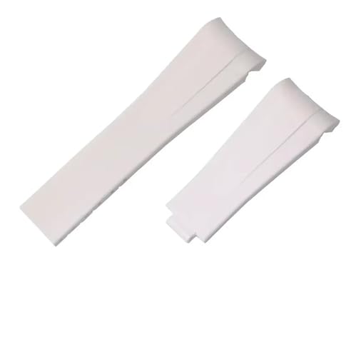 [X] 20mm 21mm o[EHb`oh bNX Tu}[i fCgi GMT bg}X^[ VRXgbv ubNEHb`oh uXbgΉ(White no clasp,21mm)