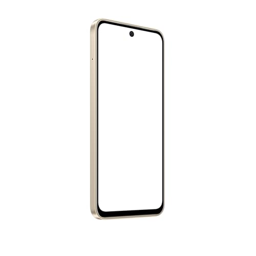 Infinix HOT 60 5G+ Smartphone – 6.7 Inches HD+ 120Hz IPS Display, 6+6GB RAM, 128GB Storage, MediaTek Dimensity 7060, 50MP Camera - Caramel Glow
