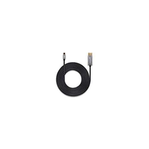 Manhattan USB-C To Display Port 8K/60HZ 3M Male/Male, Black Polybag - 5