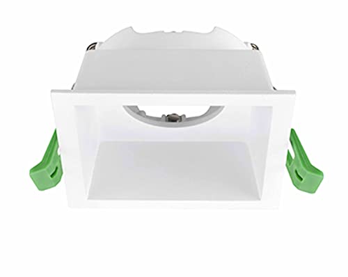 Preisvergleich Produktbild NVC Feststehender Ring gegen Blendung 75 x 75 mm weiß