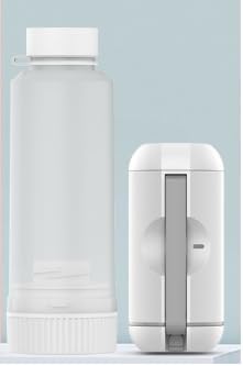 Portable Rechargeable Travel Bidet Nozzle Compatible with a Variety of Water Bottles Waterproof High-pressure Handheld Design Ideal for Personal Hygiene