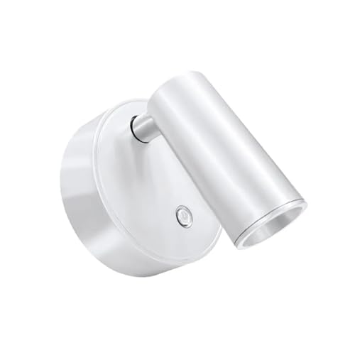 LED���C�g �}�O�l�b�g��C�[�d���^�b�`�X�C�b�` �Ǌ|�����C�g �X�|�b�g���C�g �R�[�h���X �����@�\�t�� �x�b�h�T�C�h�����v �Ǐ��� ���t���ȒP ���K�Ń\�t�g�Ȍ�(White,2PCS)