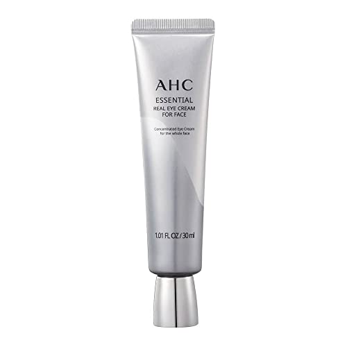 AHC Real Eye Cream For Face Essential a specially designed Korean skin care regimen for a youthful appearance and resilient skin 30 ml