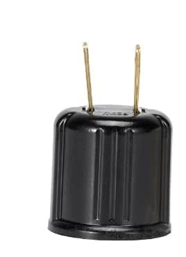 SQXBK 12PCS Black Plug-in Light Socket Outlet to Socket Adapter ...