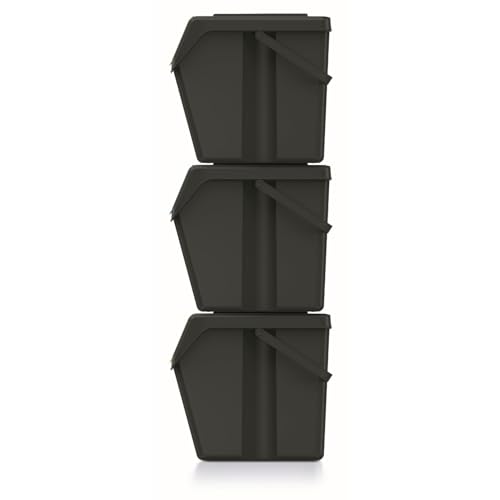 Système de tri des déchets 3x25L Keden Sortibox pour organiser et trier sans perdre de place