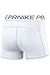 Nike Women's Pro 365 3 Inch Shorts (Small White)