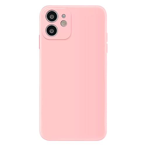 Coque iPhone 12 Sakura Poudre en TPU givré pour smartphone