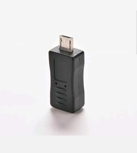 Image of Mini USB Female to Micro USB Male Adapter ; M i n i-USB Male to Micro-USB Female Adaptor (Micro & Mini USB2.0 Adapter Combo)