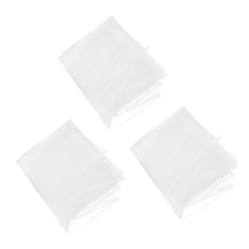 HOMSFOU 2sets 3pcs Wool Felt Mesh Gauze Craft Felting Tools Durable Wet Felting Accessories for DIY Projects and Embroidery Crafts 3pcs*2