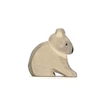 Ostheimer - 20602 - Koala, sitzend, Holz, Handarbeit, 5,7cm x 5,8cm x 2,5cm