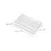 Zerodeko 5pcs Cassette Tape Storage Boxes Vinyl Storage Cassette Organizers Audio Cases Plastic Tapes